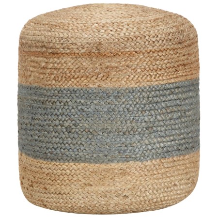 Handmade olive green pouf, 40x45 cm, jute by vidaXL, Ottomans - Ref: Foro24-248079, Price: 87,99 €, Discount: %