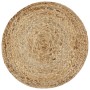 Handmade olive green pouf, 40x45 cm, jute by vidaXL, Ottomans - Ref: Foro24-248079, Price: 87,99 €, Discount: %