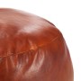 Brown pouf 60x30 cm genuine goat leather by vidaXL, Ottomans - Ref: Foro24-248138, Price: 113,99 €, Discount: %