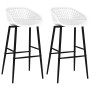 Kitchen stools 2 units white by vidaXL, Kitchen stools - Ref: Foro24-248150, Price: 131,99 €, Discount: %