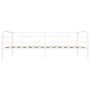 Estructura de cama de metal blanco 90x200 cm de vidaXL, Camas y somieres - Ref: Foro24-284672, Precio: 87,34 €, Descuento: %