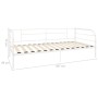 Estructura de cama de metal blanco 90x200 cm de vidaXL, Camas y somieres - Ref: Foro24-284672, Precio: 87,34 €, Descuento: %