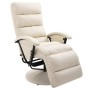 Cream Faux Leather TV Recliner by vidaXL, Armchairs - Ref: Foro24-248478, Price: 310,09 €, Discount: %