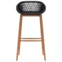 Kitchen stools 4 units black by vidaXL, Kitchen stools - Ref: Foro24-248164, Price: 210,47 €, Discount: %