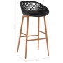 Kitchen stools 4 units black by vidaXL, Kitchen stools - Ref: Foro24-248164, Price: 210,47 €, Discount: %