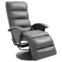 Gray Faux Leather TV Recliner Chair by vidaXL, Armchairs - Ref: Foro24-248476, Price: 291,99 €, Discount: %