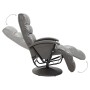 Sillón reclinable para TV de cuero sintético gris de vidaXL, Sillones - Ref: Foro24-248476, Precio: 291,79 €, Descuento: %