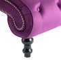 Diván de terciopelo morado de vidaXL, Divanes - Ref: Foro24-248612, Precio: 267,43 €, Descuento: %