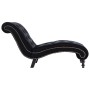 Black velvet chaise longue by vidaXL, Daybeds - Ref: Foro24-248611, Price: 263,79 €, Discount: %