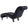 Black velvet chaise longue by vidaXL, Daybeds - Ref: Foro24-248611, Price: 263,79 €, Discount: %