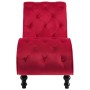 Diván de terciopelo rojo de vidaXL, Divanes - Ref: Foro24-248613, Precio: 264,39 €, Descuento: %