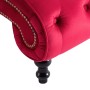 Chaiselongue aus rotem Samt von vidaXL, Tagesbetten - Ref: Foro24-248613, Preis: 264,17 €, Rabatt: %