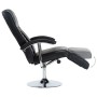 Sillón para la TV de cuero sintético negro de vidaXL, Sillones - Ref: Foro24-248587, Precio: 229,28 €, Descuento: %