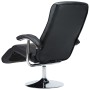 Sillón para la TV de cuero sintético negro de vidaXL, Sillones - Ref: Foro24-248587, Precio: 229,28 €, Descuento: %