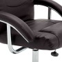 Sillón reclinable con reposapiés cuero sintético marrón de vidaXL, Sillones - Ref: Foro24-248655, Precio: 163,37 €, Descuento: %