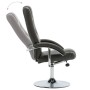 Gray synthetic leather recliner with footrest by vidaXL, Armchairs - Ref: Foro24-248654, Price: 175,37 €, Discount: %