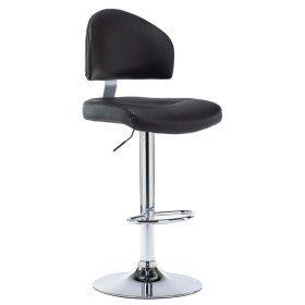 Black synthetic leather kitchen stool by vidaXL, Kitchen stools - Ref: Foro24-249646, Price: 98,88 €, Discount: %