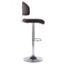 Kitchen stools 2 units brown synthetic leather by vidaXL, Kitchen stools - Ref: Foro24-249662, Price: 123,98 €, Discount: %