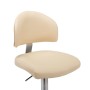 Kitchen stools 2 units cream-colored synthetic leather by vidaXL, Kitchen stools - Ref: Foro24-249658, Price: 137,38 €, Disco...