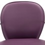 Kitchen stools with armrests 2 pcs purple synthetic leather by vidaXL, Kitchen stools - Ref: Foro24-249708, Price: 159,64 €, ...