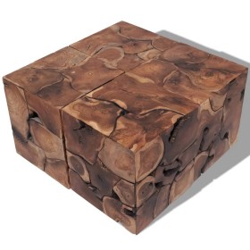 Solid teak wood stools/coffee table by vidaXL, Folding stools and chairs - Ref: Foro24-274356, Price: 467,62 €, Discount: %