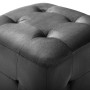 Pouf 2 units black velvet 30x30x30 cm by vidaXL, Ottomans - Ref: Foro24-278386, Price: 76,99 €, Discount: %