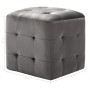 Pouf 2 Einheiten grauer Samt 30x30x30 cm von vidaXL, Osmanen - Ref: Foro24-278385, Preis: 80,92 €, Rabatt: %