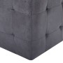 Pouf 2 units artificial suede gray 30x30x30 cm by vidaXL, Ottomans - Ref: Foro24-278383, Price: 80,92 €, Discount: %