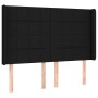 Cama box spring colchón y luces LED tela negro 140x200 cm de vidaXL, Camas y somieres - Ref: Foro24-3138319, Precio: 573,54 €...