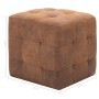 Pouf 2 Einheiten braunes Kunstleder 30x30x30 cm von vidaXL, Osmanen - Ref: Foro24-278382, Preis: 80,80 €, Rabatt: %