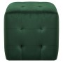 Pouf 2 units green velvet 30x30x30 cm by vidaXL, Ottomans - Ref: Foro24-278387, Price: 76,42 €, Discount: %