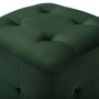 Pouf 2 Einheiten grüner Samt 30x30x30 cm von vidaXL, Osmanen - Ref: Foro24-278387, Preis: 76,42 €, Rabatt: %