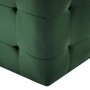 Pouf 2 Einheiten grüner Samt 30x30x30 cm von vidaXL, Osmanen - Ref: Foro24-278387, Preis: 76,42 €, Rabatt: %