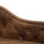 Brown faux suede leather daybed by vidaXL, Daybeds - Ref: Foro24-281278, Price: 416,35 €, Discount: %