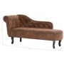 Brown faux suede leather daybed by vidaXL, Daybeds - Ref: Foro24-281278, Price: 416,35 €, Discount: %