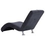 Diván con almohada de piel de ante artificial gris de vidaXL, Divanes - Ref: Foro24-281283, Precio: 194,80 €, Descuento: %