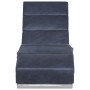 Gray Faux Suede Leather Massage Daybed by vidaXL, Daybeds - Ref: Foro24-281300, Price: 269,60 €, Discount: %