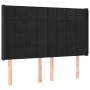 Cama box spring colchón y LED terciopelo negro 140x190 cm de vidaXL, Camas y somieres - Ref: Foro24-3139561, Precio: 528,50 €...