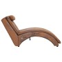 Massageliege mit braunem Kunstlederkissen von vidaXL, Tagesbetten - Ref: Foro24-281349, Preis: 278,86 €, Rabatt: %