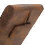 Daybed with brown faux suede leather pillow by vidaXL, Daybeds - Ref: Foro24-281282, Price: 241,78 €, Discount: %