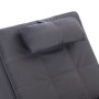 Diván de masaje con almohada de cuero sintético gris de vidaXL, Divanes - Ref: Foro24-281348, Precio: 273,01 €, Descuento: %