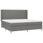 Cama box spring colchón y luces LED tela gris claro 200x200 cm de vidaXL, Camas y somieres - Ref: Foro24-3138742, Precio: 607...