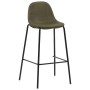 Kitchen stools 2 units brown fabric by vidaXL, Kitchen stools - Ref: Foro24-281529, Price: 110,64 €, Discount: %