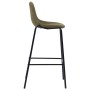 Kitchen stools 2 units brown fabric by vidaXL, Kitchen stools - Ref: Foro24-281529, Price: 110,64 €, Discount: %