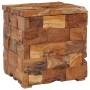 Solid teak wood storage stool by vidaXL, Folding stools and chairs - Ref: Foro24-281654, Price: 138,42 €, Discount: %