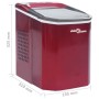 Máquina para hacer cubitos de hielo rojo 1,4 L 15 kg / 24 h de vidaXL, Máquinas de hielo - Ref: Foro24-51099, Precio: 160,52 ...