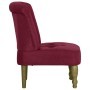 French armchairs 2 units of red wine-colored fabric by vidaXL, Armchairs - Ref: Foro24-282137, Price: 209,48 €, Discount: %