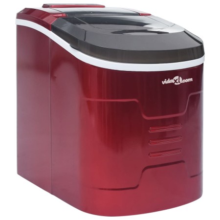 Red ice cube maker 2.4 L 15 kg / 24 h by vidaXL, ice machines - Ref: Foro24-51100, Price: 168,61 €, Discount: %