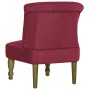 French armchairs 2 units of red wine-colored fabric by vidaXL, Armchairs - Ref: Foro24-282137, Price: 209,48 €, Discount: %