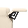 Cream Fabric Recliner by vidaXL, Armchairs - Ref: Foro24-282209, Price: 210,49 €, Discount: %